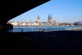 Köln, pod most&hellip;
