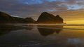 Evening at Piha